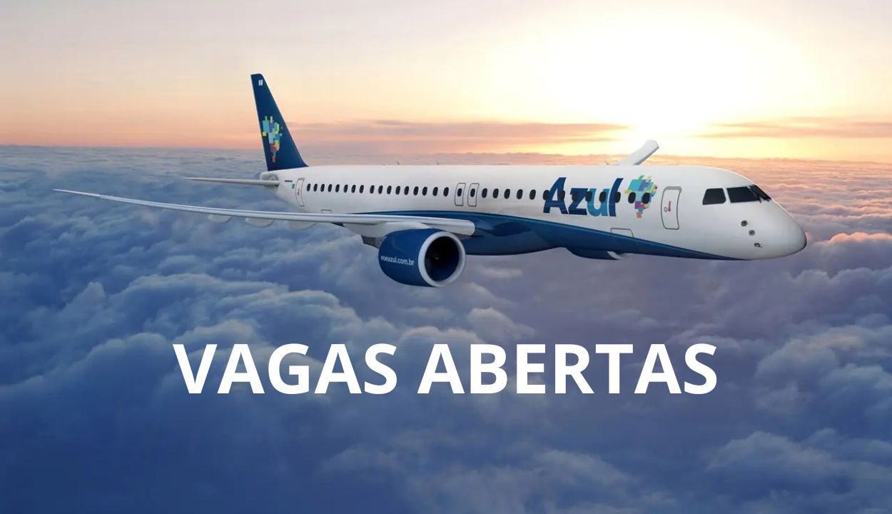 A Azul, maior companhia aérea do Brasil, anuncia 129 novas vagas de emprego - oportunidades abertas em diversas cidades para agente de aeroporto, técnico em manutenção, agente de pista, inspetor de manutenção e mais