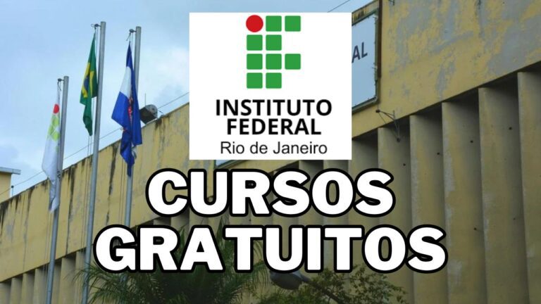 Instituto Federal do Rio de Janeiro lançou 700 oportunidades em cursos ...