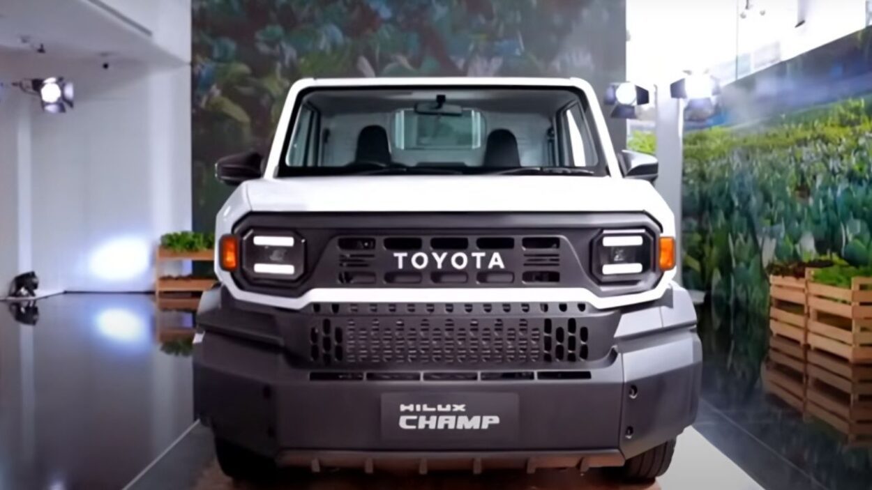 Retorno! Toyota lança nova picape Bandeirantes, uma opção acessível e eficiente menor que a Hilux